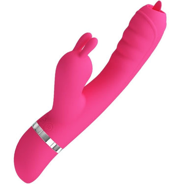 Stimolatore Rabbit G-Point e Clitoride con Tapping e Vibrazione